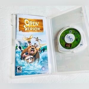 VINTAGE - PSP OPEN SEASON VIDEO GAME - COMES WITH INSTRUCTIONAL MANUAL & CASE